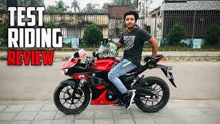 Suzuki GSX R150CC Dual ABS 2020 🔥 Test Riding Review [upl. by Winonah177]