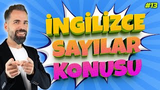 İngilizce Sayılar Konu Anlatımı 13 [upl. by Orfinger79]