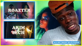 AMERICAN REACTS TO PANAMANIAN MUSIC Roazter  Sintomas  Akim Feat Sech  Como es  MALIKVISION [upl. by Aihsercal]