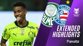 Palmeiras vs Bahia 20  Game Highlights  Brasileirao2024 [upl. by Enelrak154]