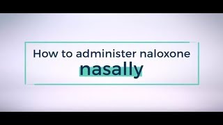 How to administer naloxone nasally [upl. by Nolahp217]