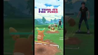 ALOLAN RAICHU AND HIS GRASS KNOT SAVES THE DAY IN GALAR CUP।।shorts pokemongo gbl [upl. by Adnamra]