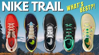 REVIEW OF ALL 2023 NIKE TRAIL RUNNING SHOESComparison of Wildhorse Kiger Pegasus Juniper Zegama [upl. by Tcideneb]