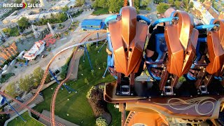 Valravn Cedar Point POV 4K 60FPS Tallest Dive Coaster In The US [upl. by Annelg]