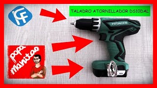 Taladro Atornillador HITACHI DS10DAL 108V 15 Ah Litio [upl. by Akkin]