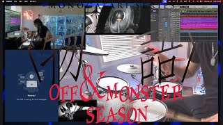 Monogatari Series Off amp Monster Season  ED  YOASOBI  UNDEAD 『Livestream  Drum Cover』 [upl. by Denn]