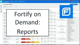 Fortify on Demand  Reports [upl. by Anilatak681]