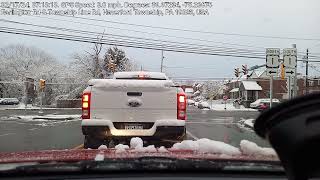 Bryn Mawr city Havertown city West Chester Upper Darby 2nd video Feb 17 2024 [upl. by Hardman]