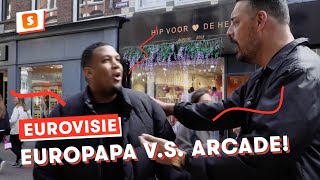 Je moet JOOST niet DISRESPECTEN  Eurovisiebattle Europapa VS Arcade  Nieuws [upl. by Enrobso]