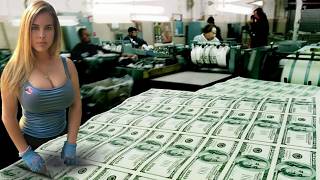 Unbelievable Transformation Watch How Your Money are born – Production of Funds US amp Gold Factory [upl. by Naitirb25]