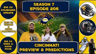 Cincinnati Preview  Country Roads Webcast [upl. by Ro602]