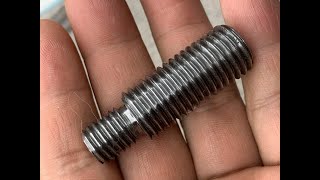 Make a double diameter screw2024 05 23 [upl. by Anitsyrhc]