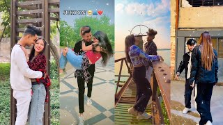 TIKTOK COUPLE👫GOALS 2020Best Tik Tok Relationship Goalscute couples nisha guragain [upl. by Aihseit796]