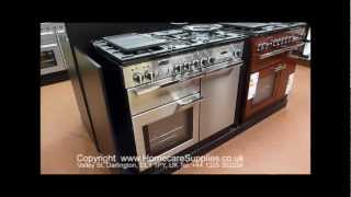 Rangemaster Professional  100 Dual Fuel Range Cooker in Steel at Homecare Supplies Darlington [upl. by Airehc]