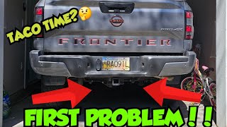 First PROBLEM With My 2023 Nissan FRONTIER Pro4x TIME TO TRADE [upl. by Geraud173]