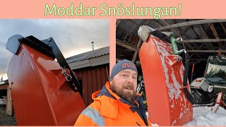 Bygger om SNÖSLUNGAN amp Ideellt Hjullastar Jobb [upl. by Madlen603]