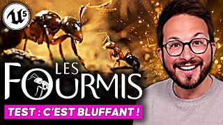 Les Fourmis de Bernard Werber TEST 🐜 Superbe CLAQUE VISUELLE sous UNREAL ENGINE 5 😍 [upl. by Diogenes]