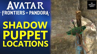 Avatar Frontiers of Pandora Dark Theater  All 9 Shadow Puppet Locations  Kametire Puppets [upl. by Biernat]