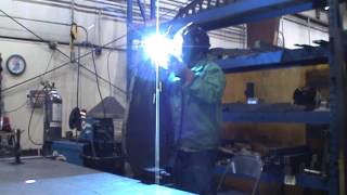 Mittler Bros 36quot Bead Roller Frame Welding Demo [upl. by Geer253]