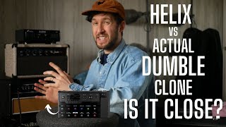 CAN IT DUMBLE Line 6 Helix vs Actual Dumble Clone [upl. by Petromilli]