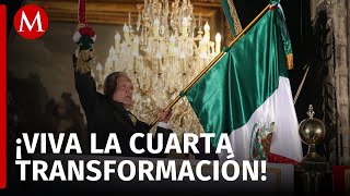 AMLO da su último grito como Presidente ante miles en el Zócalo [upl. by Eetnahs]