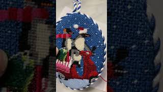 How to do the needlepoint “T” stitch and “woven” stitch [upl. by Nannahs]