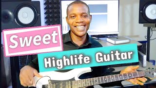 Edikwansa Highlife Guitar lesson  Nigerian Guitarist [upl. by Aleak]