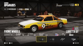 Destruction Derby Legends  Gameplay testing new tires [upl. by Rufe]