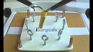 2 iSurgicals  Laparoscopic Mid Air Tube Transfer [upl. by Domel724]