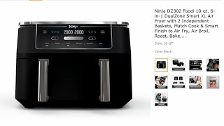 Ninja Foodi DualZone Smart XL Air Fryer [upl. by Refotsirc]