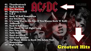 ACDC Greatest Hits Playlist  The Best [upl. by Arehc988]