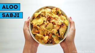 Batata Kachrya  Potato Sabji  Easy Dry Aloo Sabji  Maharashtrian Recipe  EasyCookingWithShilpa [upl. by Nivan795]