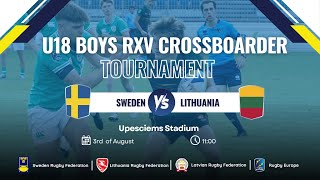 U18 Regbij XV Lithuania VS Sweden [upl. by Leroj352]