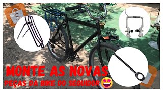 Montei as Novas Peças da Bike de um Seguidor 🤩🤩 [upl. by Rosemarie]