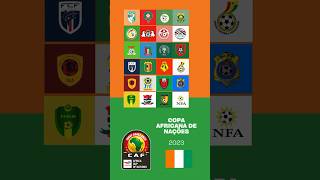 COPA AFRICANA 2024 conheça as 24 SELEÇÕES  copaafricana copaafricana2023 can2023 shorts short [upl. by Enihpad617]