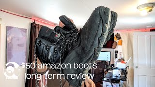 NORTIV 8 Mens Waterproof Winter Snow Boots Review [upl. by Cimbura291]