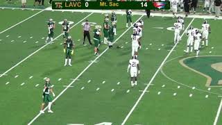 LA Valley College Football vs Mt SAC [upl. by Alcot]