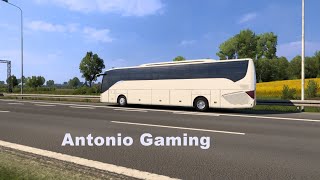 Ep 224  ETS2  Euro Truck Simulator 2  Setra S516 HD  Stabilnost [upl. by Alacim]