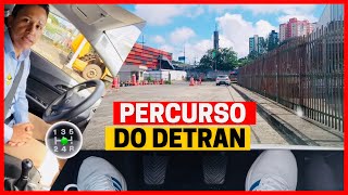 PERCURSO DE CARRO DO DETRAN [upl. by Eimrots]