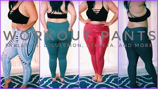 My MASSIVE collection of workout pantsFABLETICS LULULEMON ATHLETA [upl. by Sierra]