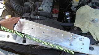 9802 24v Cummins Bean Machine Billet Tappet Cover Install [upl. by Sorvats]