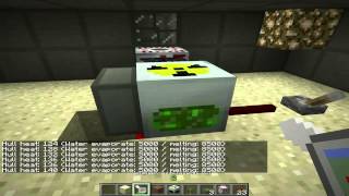 Atomkraftwerk in Minecraft Tekkit Bauanleitung und Explosion nach Kernschmelze [upl. by Marlena148]