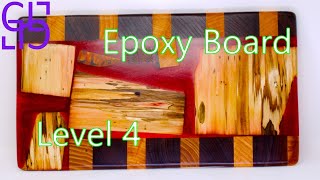 Silent Woodworking Epoxy Board Level 4 woodworking silent epoxy [upl. by Affer21]