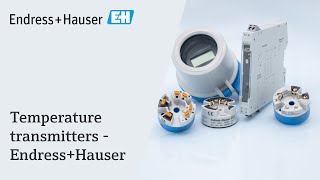 Temperature Transmitters  EndressHauser [upl. by Glanti]