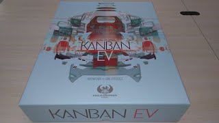 Kanban EV  Распаковка настольной игры  Kanban EV Board Game Unboxing [upl. by Deys]