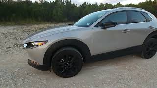 On amp offroad testing the 24 Mazda CX30 AWD SUV Rental impressions [upl. by Neryt]