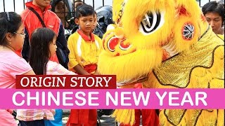 Why Lunar New Year is Celebrated LOUDLY Chinese New Year Story of Nian  LittleArtTalks [upl. by Maggs]