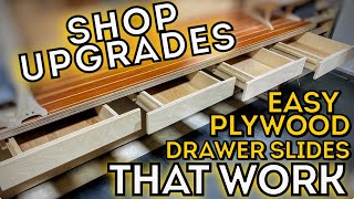 How To Make Drawers with NO Hardware [upl. by Aicilram]