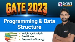 Programming amp Data Structure  GATE CSE 2023 EXAM  Weightage Analysis Best Books  BYJUS GATE [upl. by Montague]