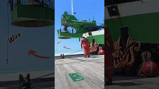 Picking up WIRE of Big Hopper Dredger Vessel trending youtubeshorts shorts dadoysarj [upl. by Starbuck699]